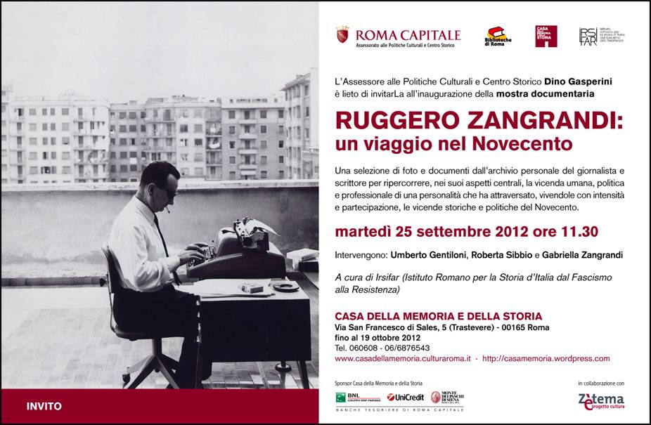 Ruggero Zangrandi: un viaggio nel Novecento