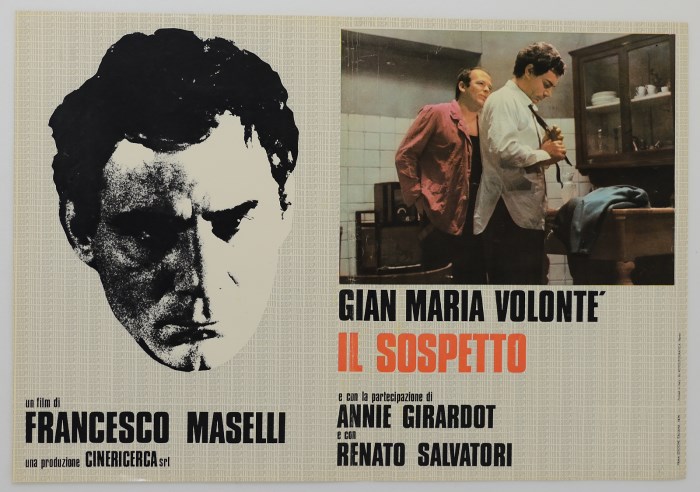 locandina del film "Il sospetto" di Citto Maselli