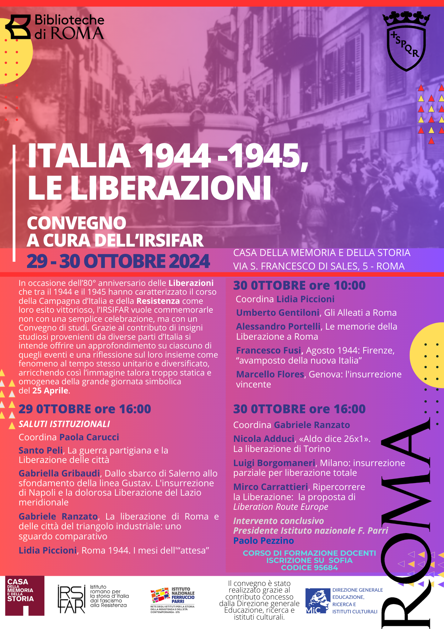 Italia 1944-1945, le Liberazioni